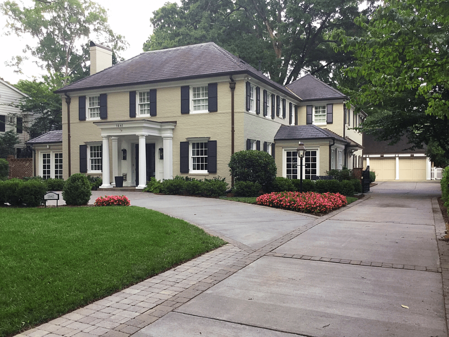 Queens Road home after exterior painting