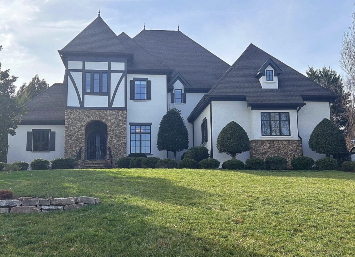 Providence Downs South home after exterior painting