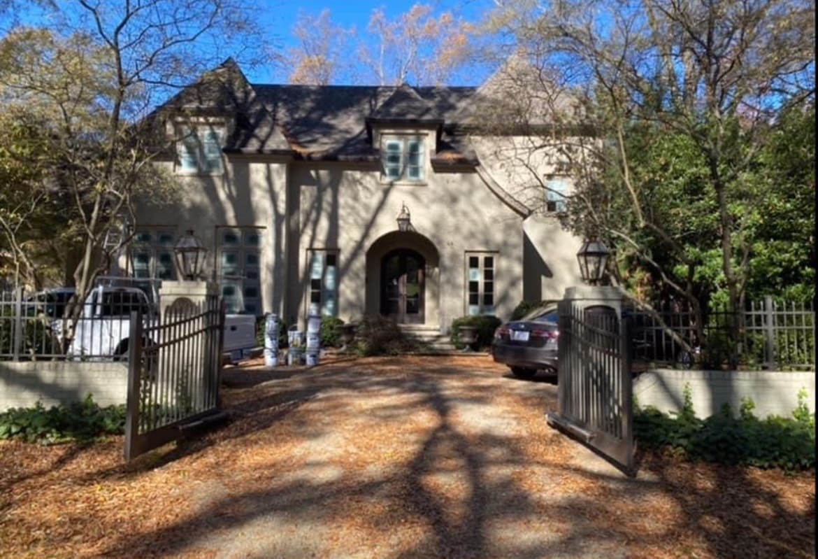 Providence Park home before exterior painting