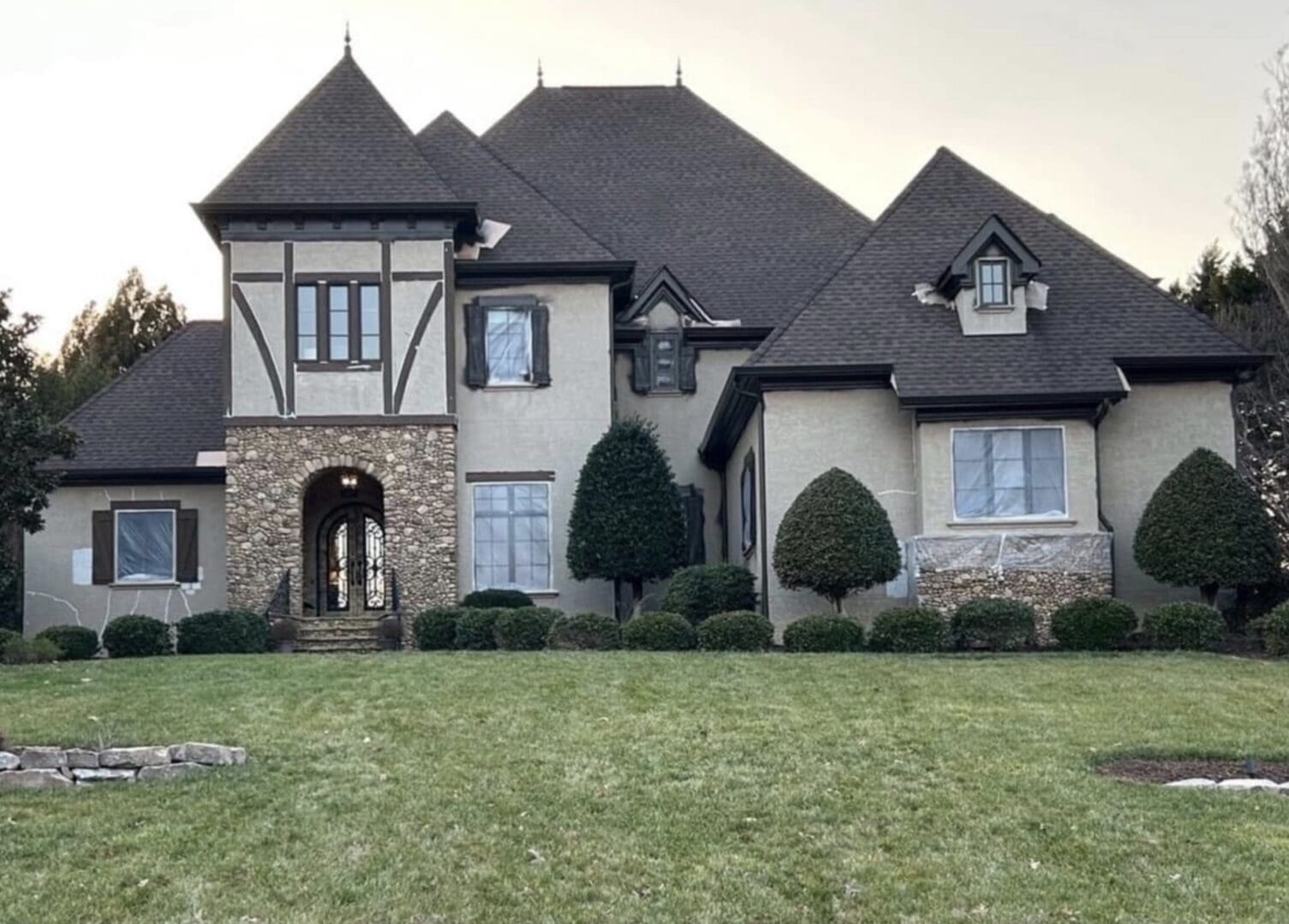 Providence Downs South home before exterior painting
