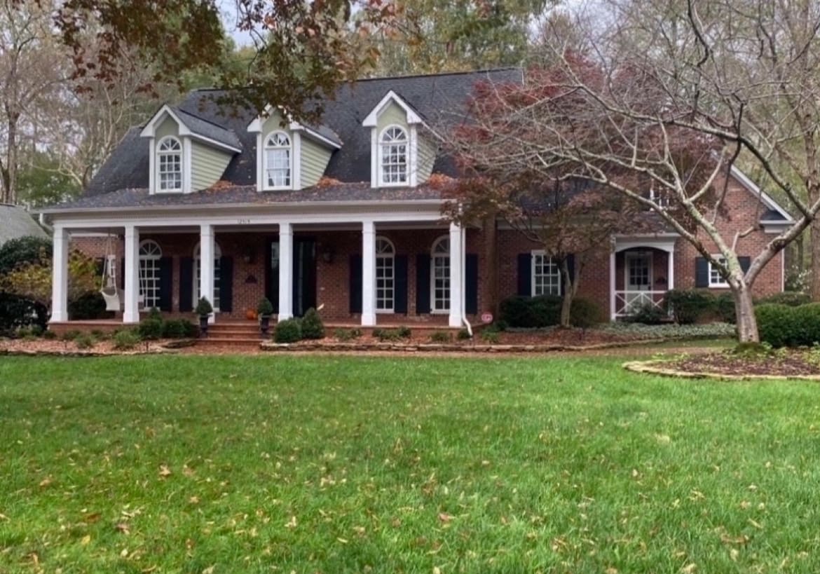 Providence Country Club home before exterior painting