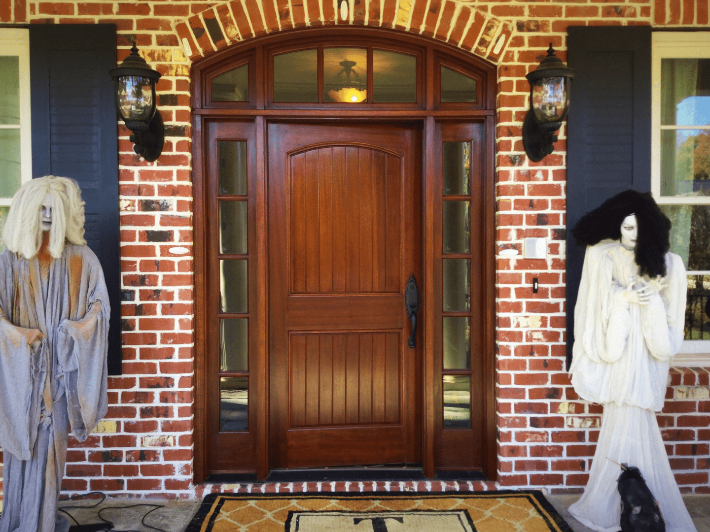 Door after refinishing