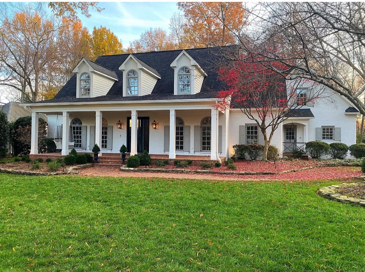 Providence Country Club home after exterior painting