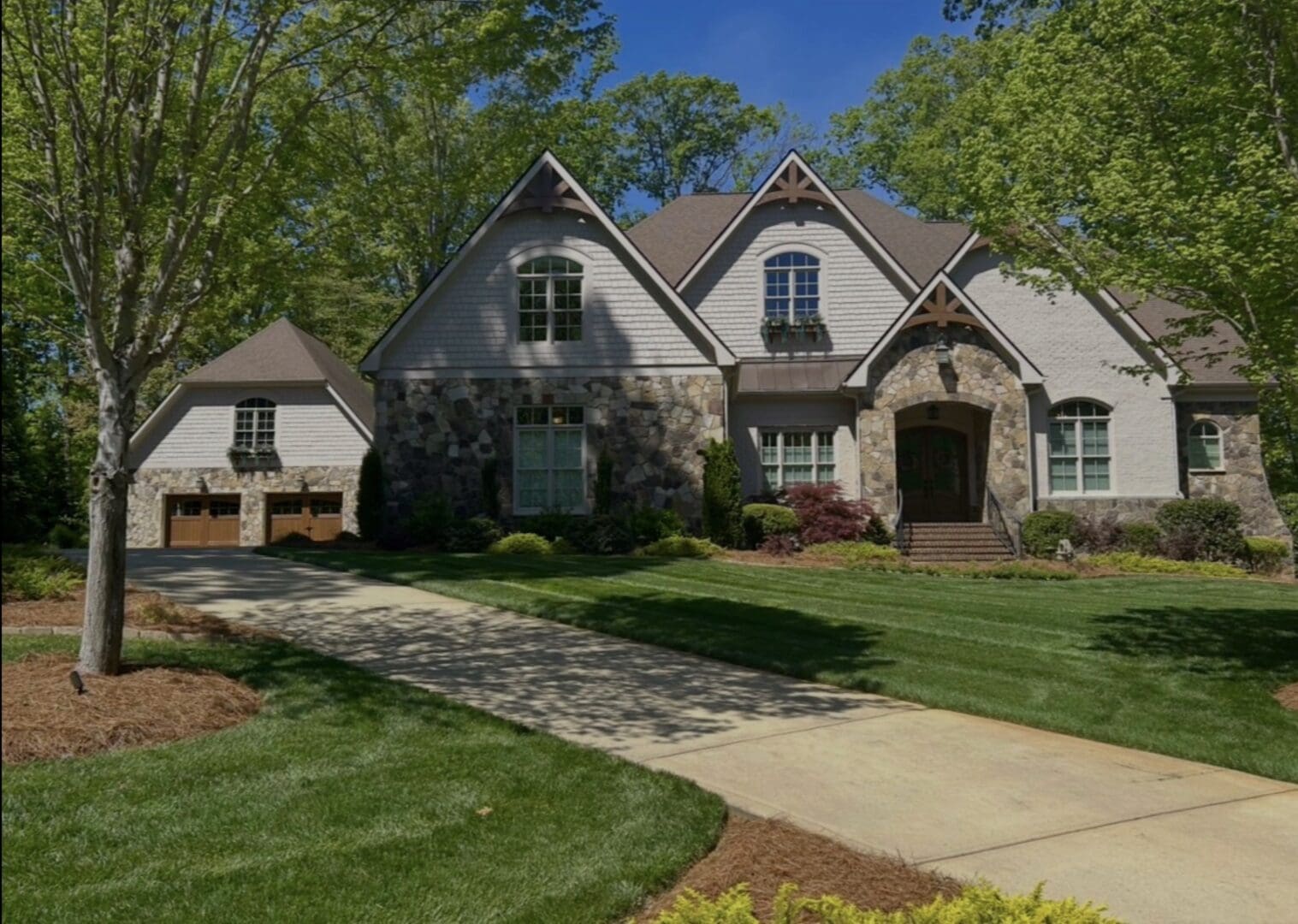 Cheval house after exterior painting